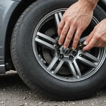 Locking wheel nut removal