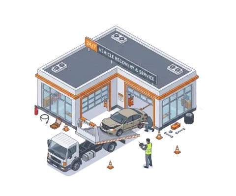 Fast and reliable vehical recovery