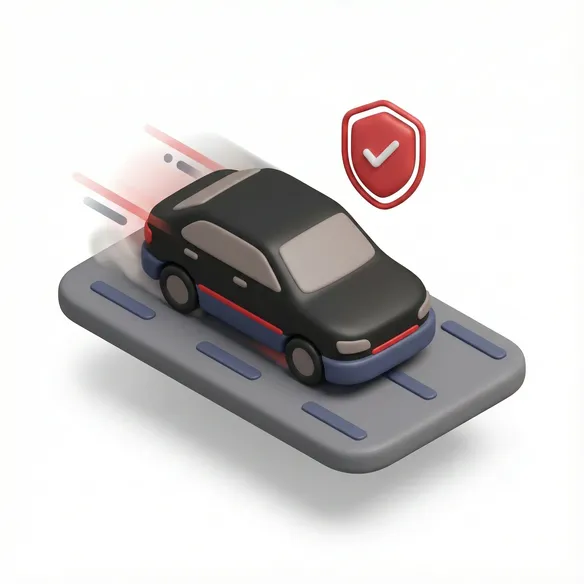 back on road in 20 min