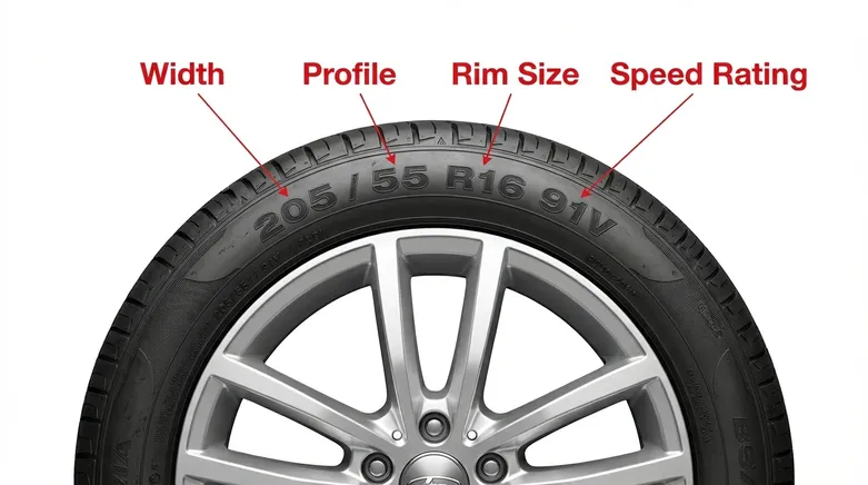 Tyre size guide