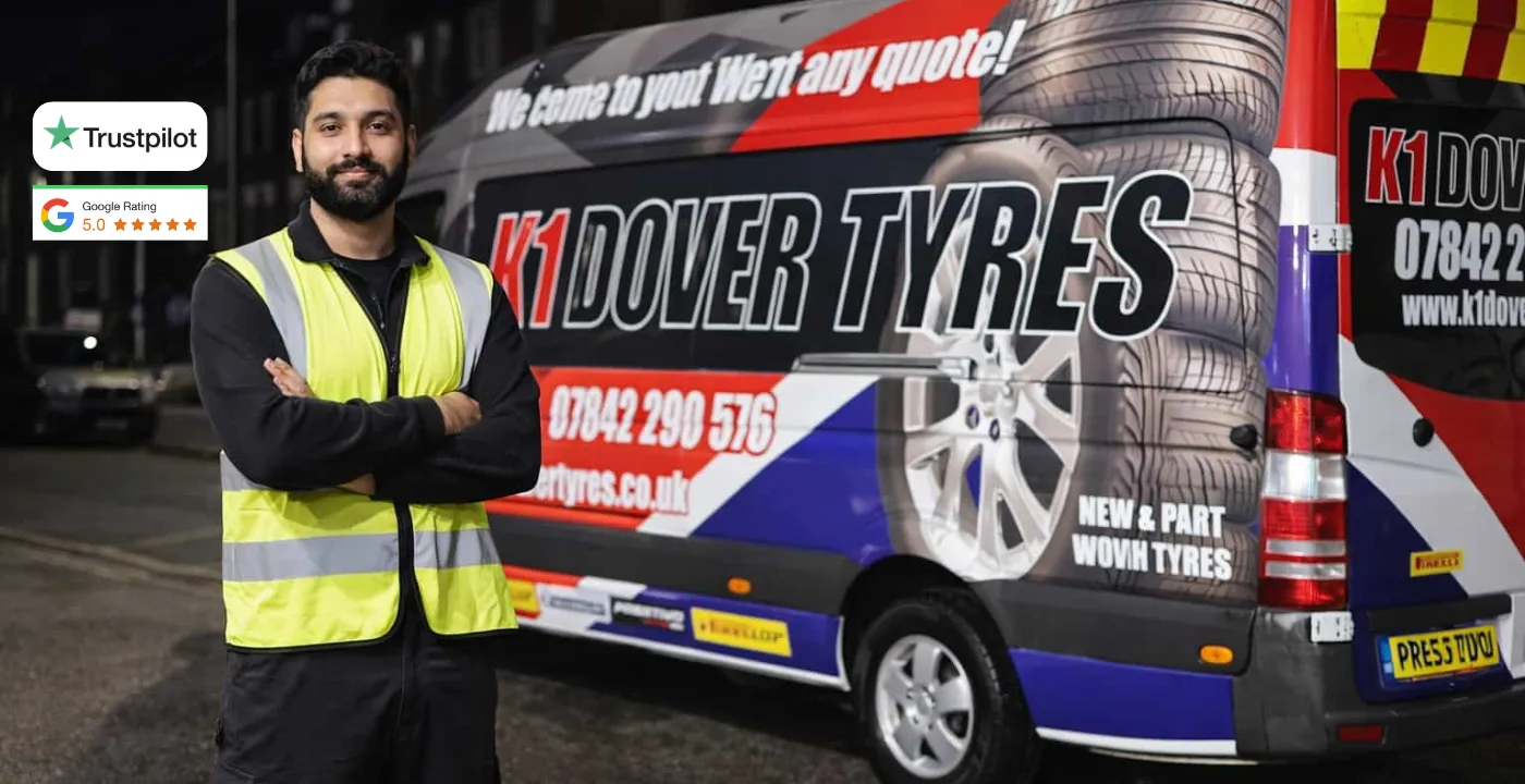 k1dovertyres with technician