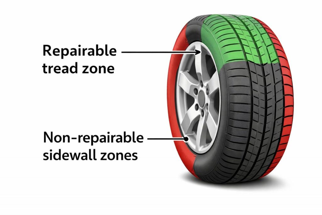 repair vs replace after pothole impact