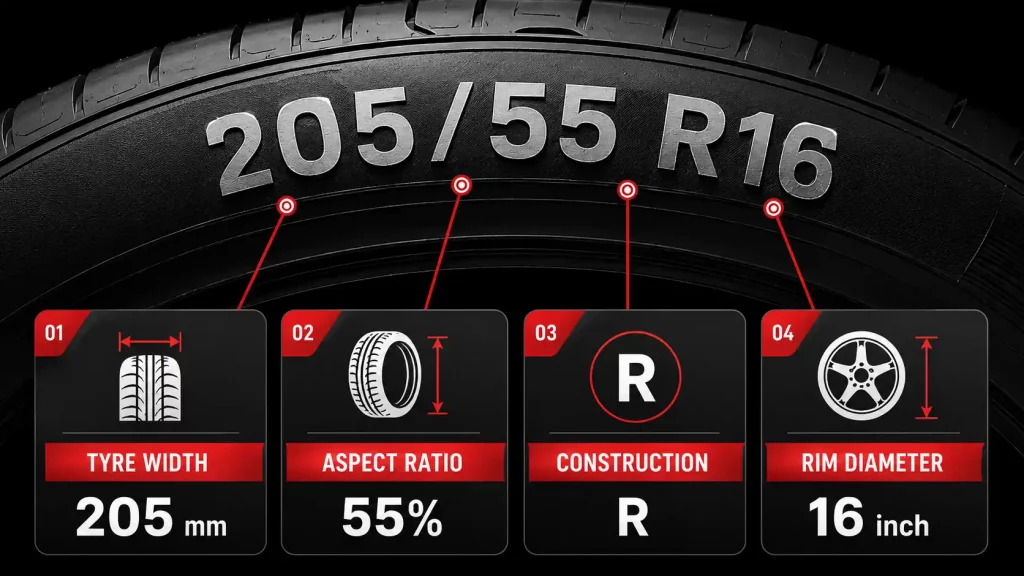 Mobile Tyre Fitting In Ringwould 5 How to fing you tyre size