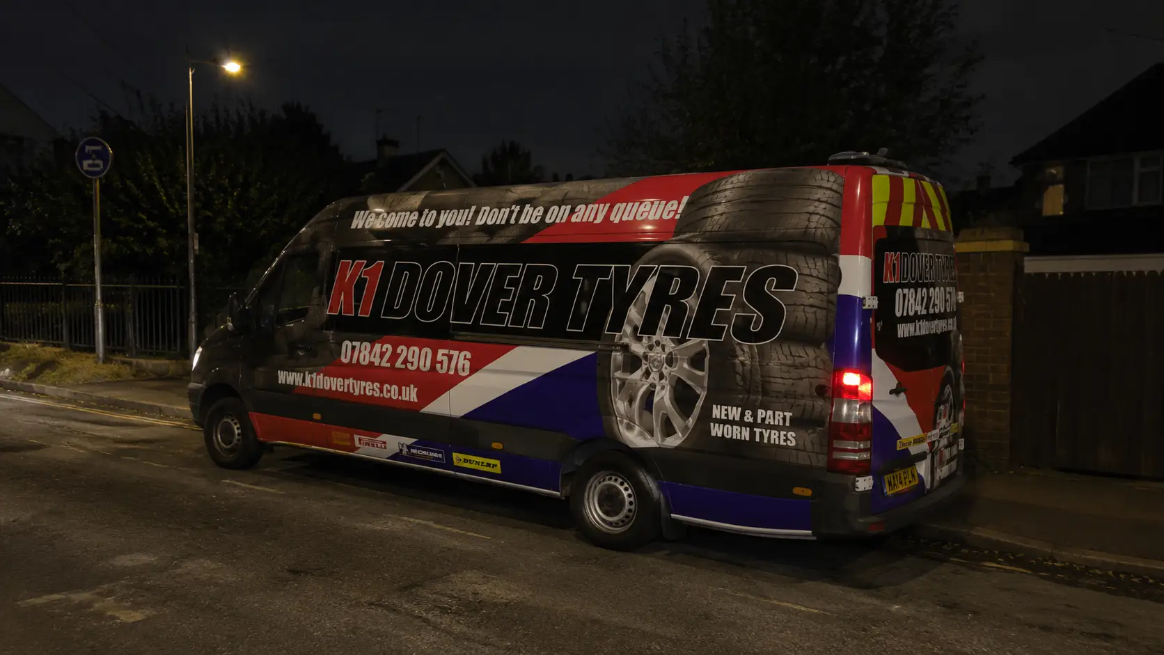 Mobile Tyre Fitting In Guston 6 K1 Dover Tyres mobile tyre fitting van providing tyre fitting and roadside tyre support in Guston, CT15, Kent
